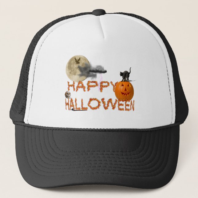 All Hallows Eve Trucker Hat (Front)