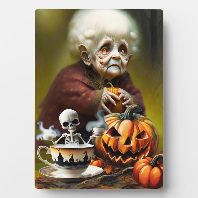 All Hallows Tea Time Plaque (Front)