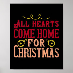 All Hearts Come Home For Christmas Poster