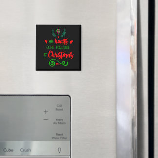 All Hearts Come Together At Christmas Holiday, ZSG Magnet