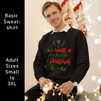 All Hearts Come Together At Christmas Holiday, ZSG Sweatshirt