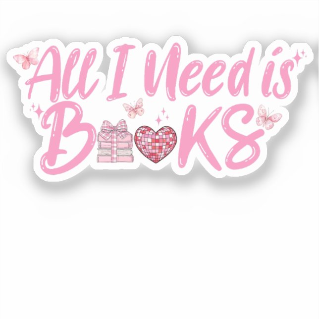 All I Need is Books (Front)