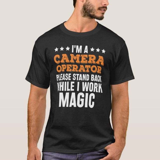 All I Need Is Coffee And Camera T-Shirt (Front)