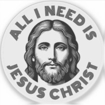 All I Need Is Jesus Christ - v3 (black)