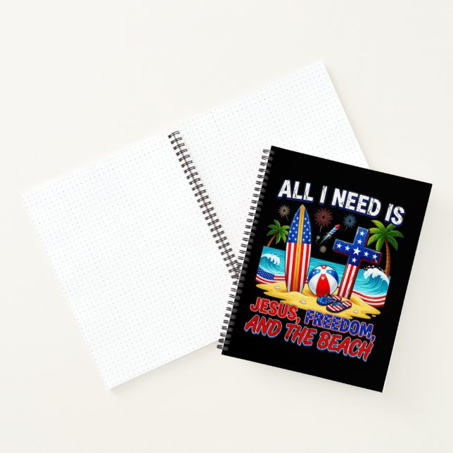 ALL I NEED IS JESUS NOTEBOOK (Inside)
