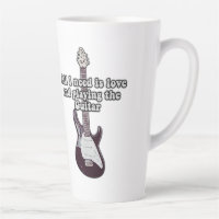 All i need is love and playing the guitar. vintage
