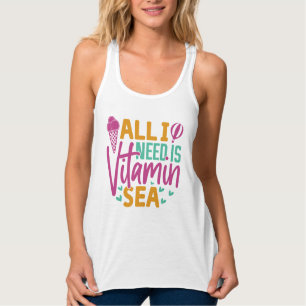 All I Need is Vitamin Sea-54801 Singlet