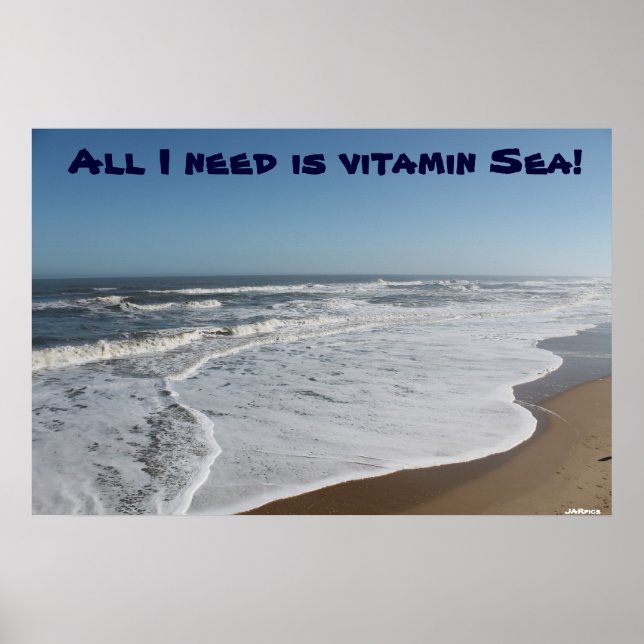 All I Need is Vitamin Sea!! Poster (Front)