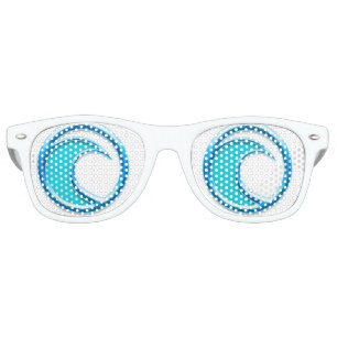 All I Sea are Waves II Retro Sunglasses