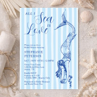 All I Sea Is Love Nautical Mermaid Bridal Shower