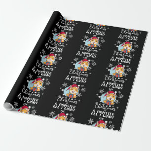 All I Want Christmas Is A Hamster Wrapping Paper