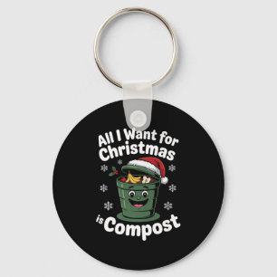 All I Want Comst Zero-waste Christmas Environmenta Key Ring