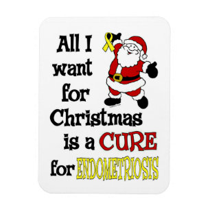 All I Want For Christmas...Endometriosis Magnet