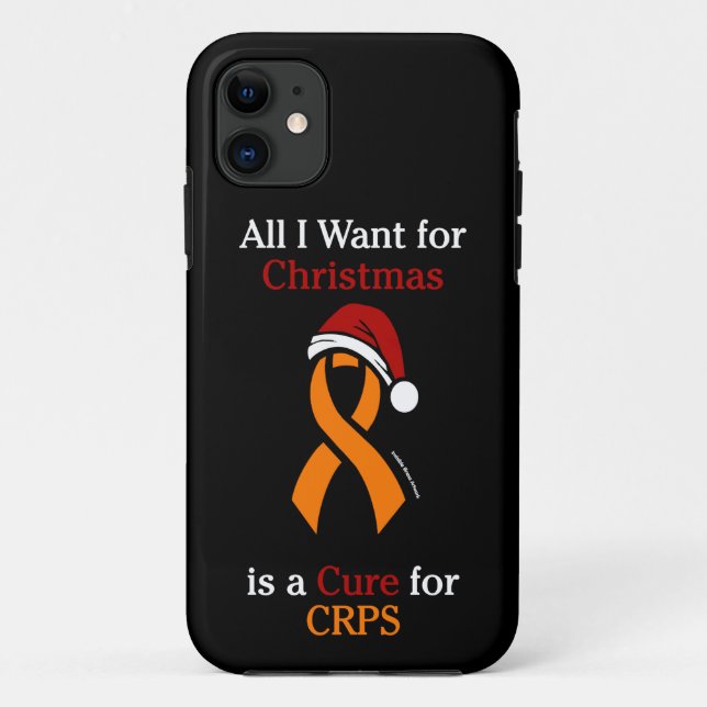 All I Want for Christmas/Hat...CRPS Case-Mate iPhone Case (Back)