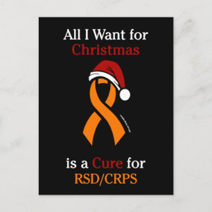 All I Want for Christmas/Hat...RSD/CRPS Postcard