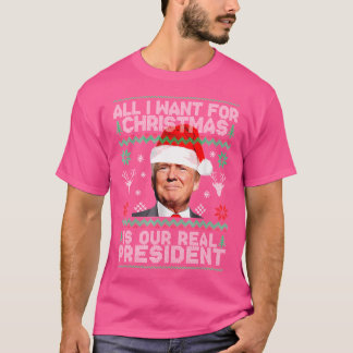 All I Want For Christmas Is A New President T-Shirt