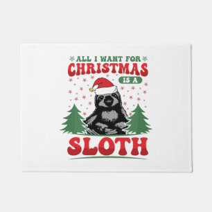 All I Want for Christmas is a Sloth Doormat