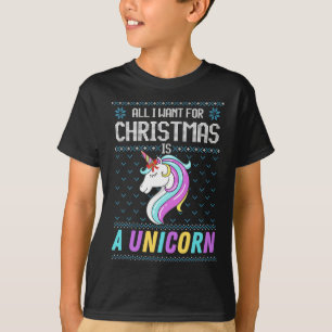 All I Want For Christmas Is A Unicorn Ugly Sweater
