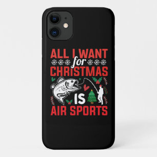All I Want For Christmas is Air Sports Case-Mate iPhone Case