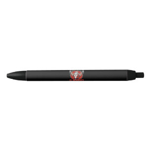All I Want For Christmas Is Gains Funny Santa Black Ink Pen