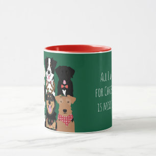 All I Want For Christmas Is More Dogs Mug