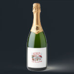 All I Want for Christmas Is Your Two Front Teeth: Sparkling Wine Label<br><div class="desc">funny Christmas dental,  dentist humour,  Christmas 2025,  holiday tooth pun,  Santa teeth joke,  two front teeth,  dental xmas,  oral care humour,  festive dentist,  funny holiday</div>