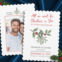 All I Want For Christmas Mistletoe Wedding