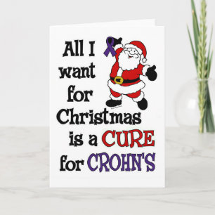 All I Want For Christmas/Santa...Crohn's Holiday Card