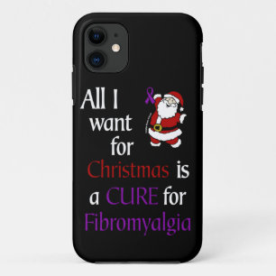 All I Want for Christmas/Santa...Fibro Case-Mate iPhone Case