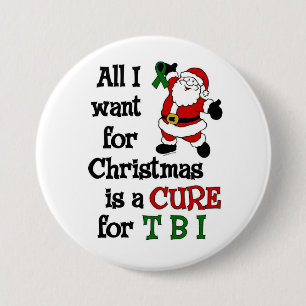 All I Want For Christmas...TBI 7.5 Cm Round Badge
