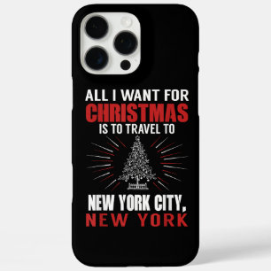 All I Want For Christmas Travel To New York City N iPhone 16 Pro Max Case