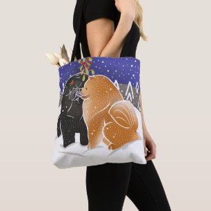 ALL I WANT FOR XMAS Chow Tote or Crossbody