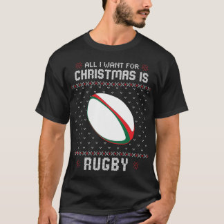 All I Want For Xmas Is Rug1 family gift T-Shirt