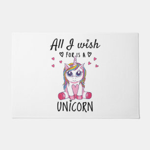 All I wish for is a Unicorn Doormat