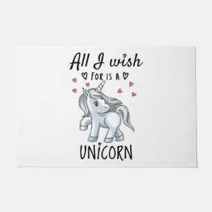 All I wish for is a Unicorn Doormat