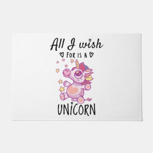 All I wish for is a Unicorn Doormat
