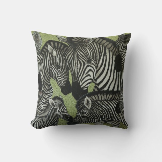 All in black and white cushion (Front)