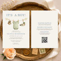 All in One Duck Hunting It's a Boy Baby Shower