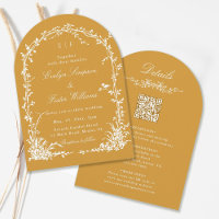 All in One Floral Arch Garden Wedding Amber