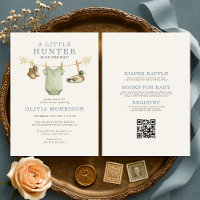 All in One Little Hunter Clothesline Baby Shower