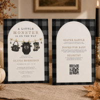 All in One Little Monster Clothesline Baby Shower