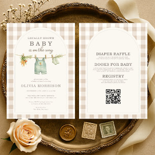 All in One Locally Grown Farmers Market Invitation