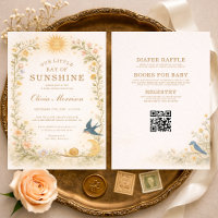All in One Our Little Ray of Sunshine Baby Shower