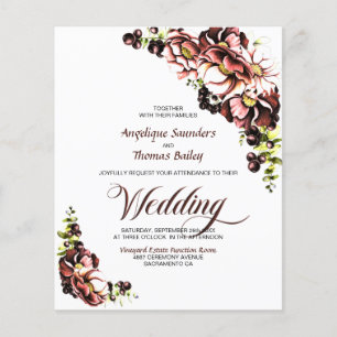 All In One Rustic Floral Wedding