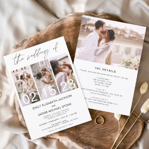 All in One The Wedding of Photo Simple Minimalist