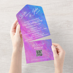 All in One Wedding Invite