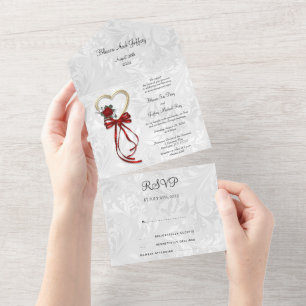 All in One Wedding Invite