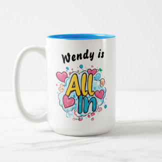 All In" Personalised Coffee Mug