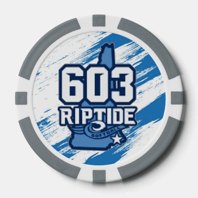 "All In" Poker Chip (Front)