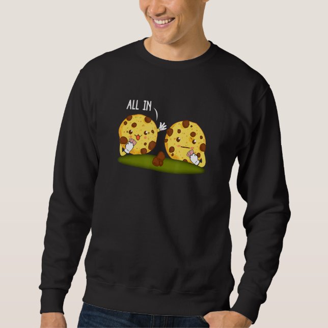 All In Poker Shirt Chocolate Chip Cookie (Front)